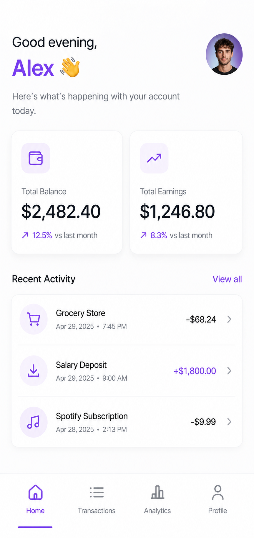 App screenshot